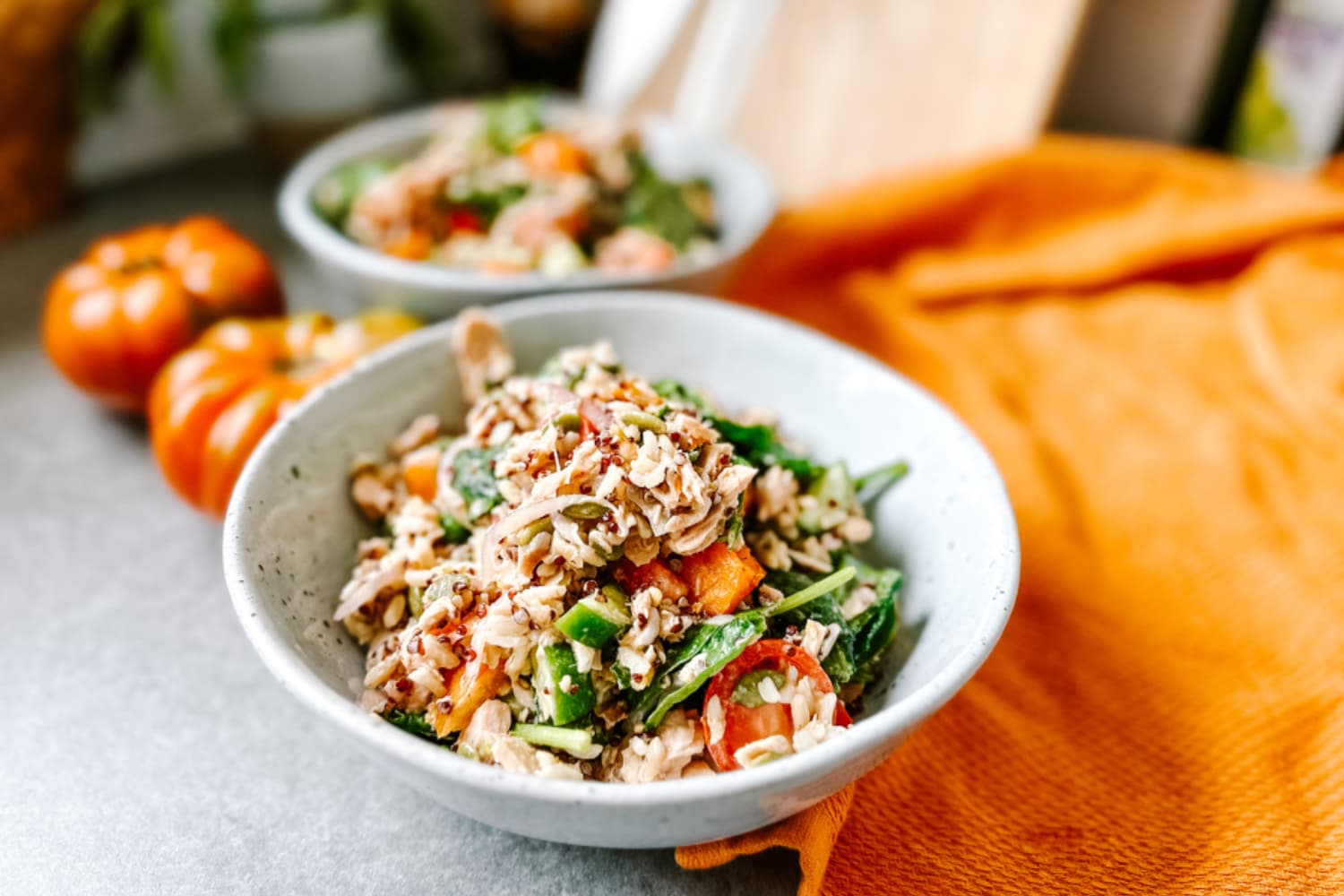Sweet Potato and Tuna Salad Bowl