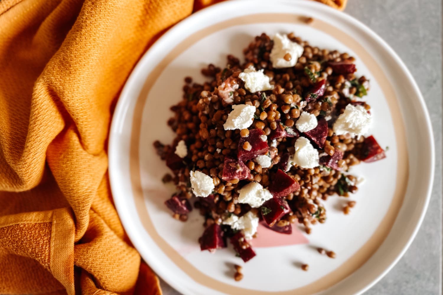 Lentil and Beetroot Salad